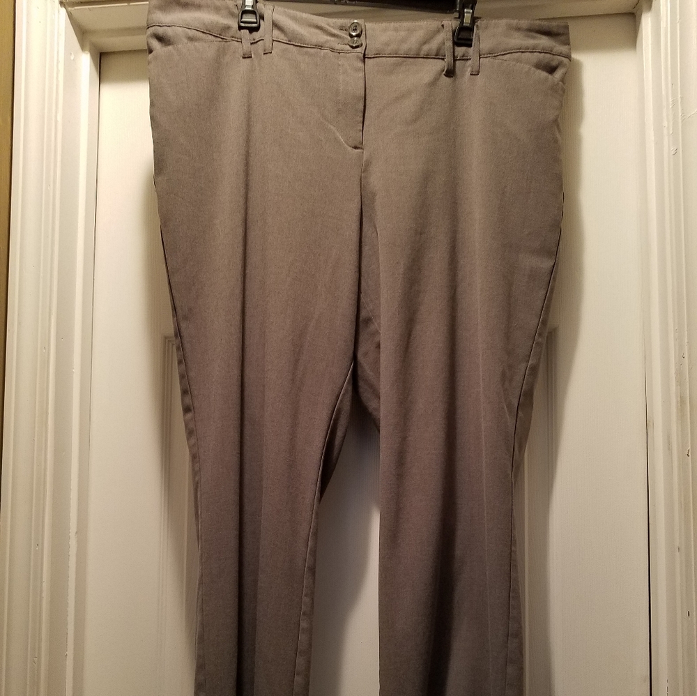 Lane Bryant gray dress slacks Size 20